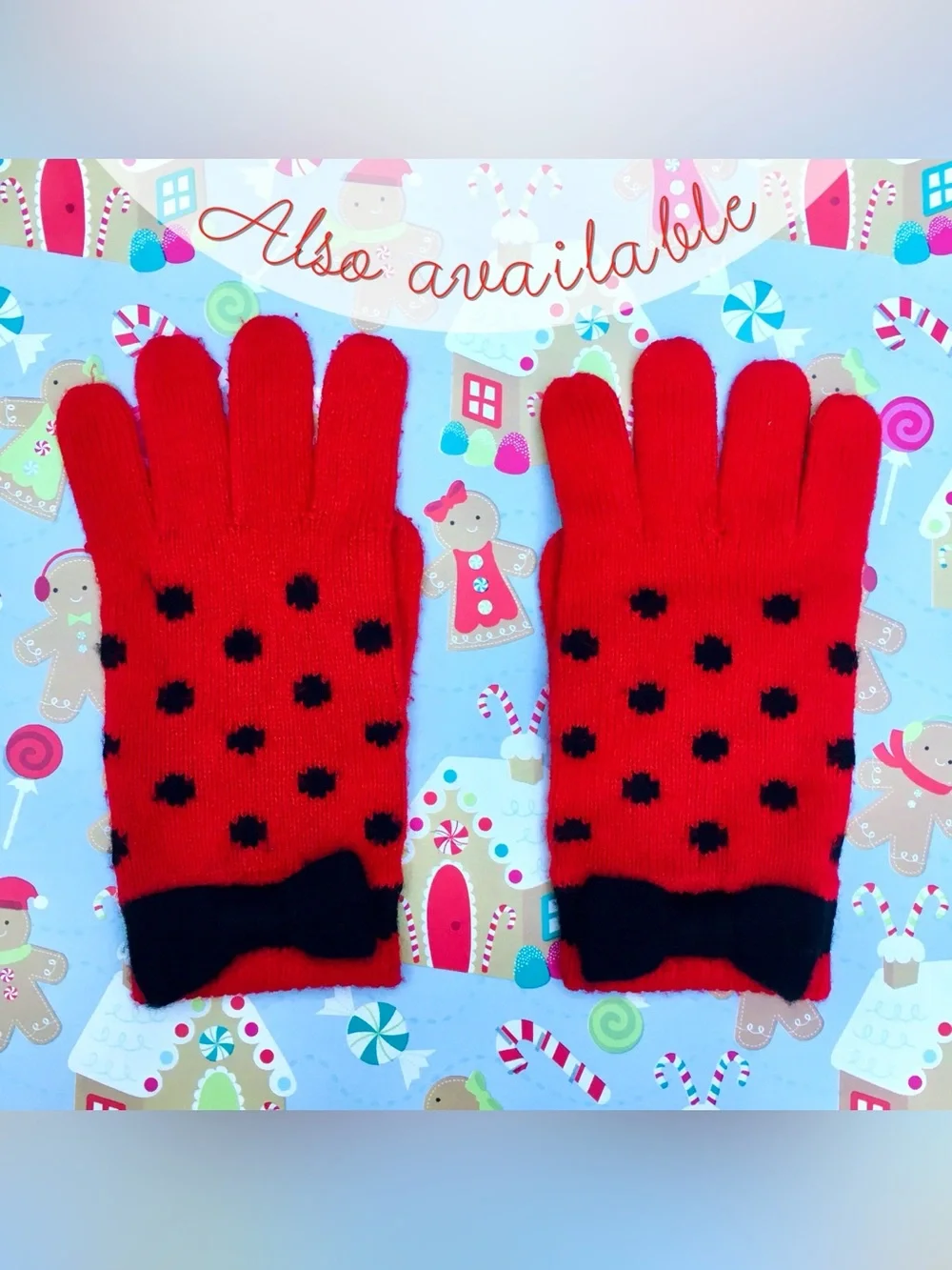 Gap Kids ❉ Cable Knit Cream Mittens Gloves
